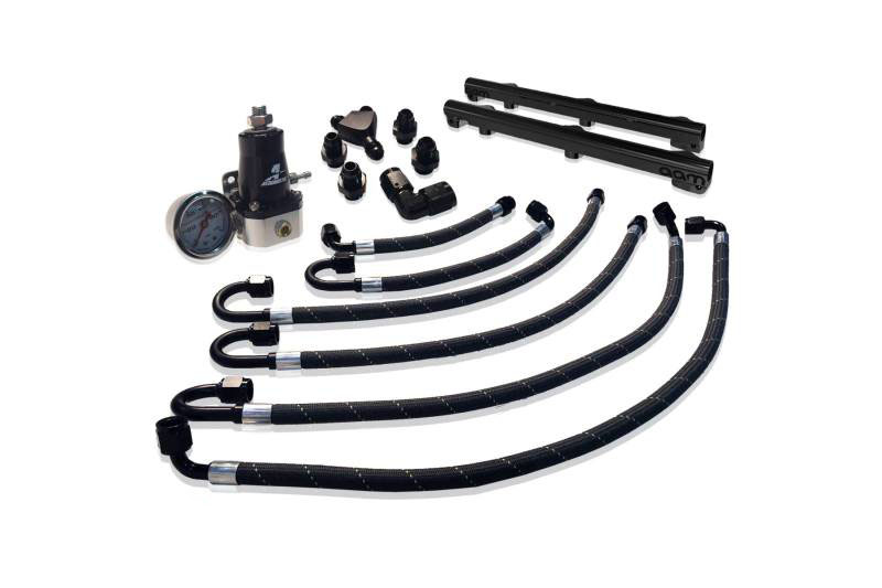 AAM Competition Fuel Rail and Line Kit - Nissan 370Z Z34