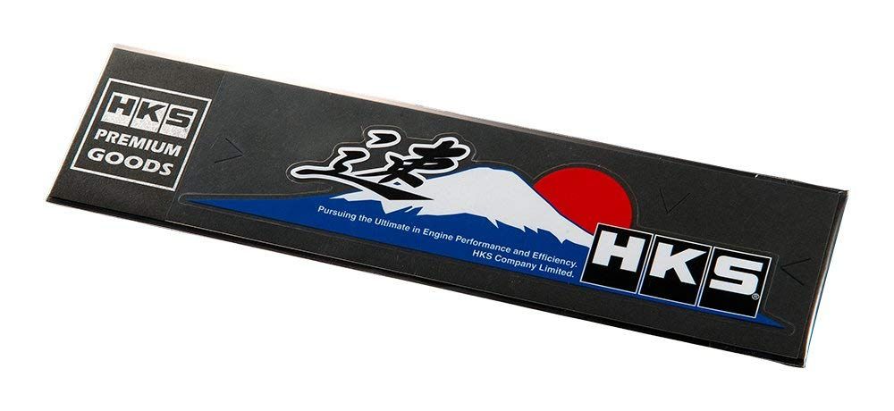 HKS Mt. Fuji Collaboration Sticker with "速" letter