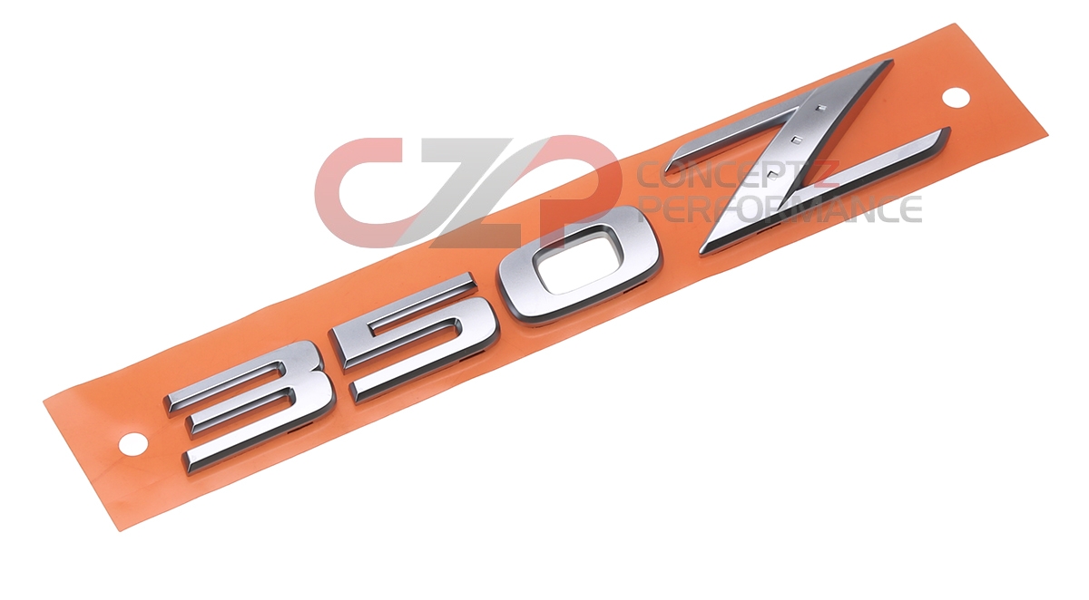 Nissan OEM 350Z Rear Hatch '350Z' Emblem 03-08 Z33